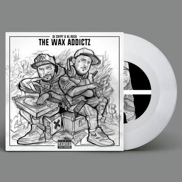 DJ Crypt & Al Rock - The Wax Addictz [7" Vinyl]
